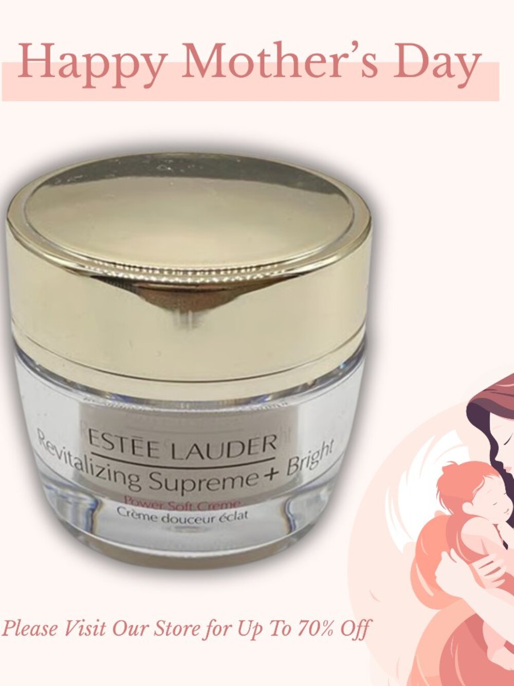 Estée Lauder Revitalizing Supreme + Bright Power Soft Creme 0.5 oz/15ml